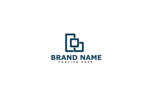 Logo Design Template Vector Graphic Branding Element — 스톡 벡터