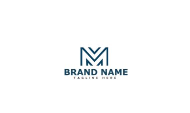 MM Logo Design Template Vector Graphic Branding Element.