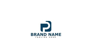 P Logo Design Template Vector Graphic Branding Element.