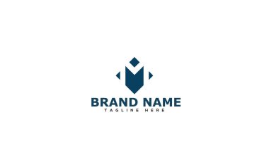 M Logo Design Template Vector Graphic Branding Element.