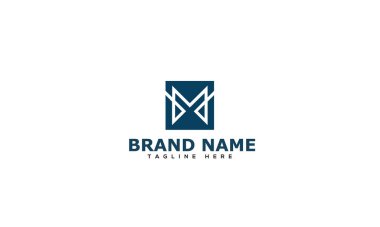 M Logo Design Template Vector Graphic Branding Element.