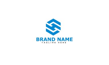 SH Logo Design Template Vector Graphic Branding Element.