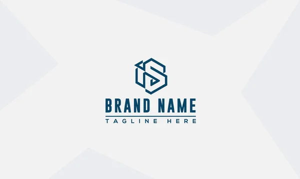 Logo Design Template Vector Graphic Branding Element — Archivo Imágenes Vectoriales