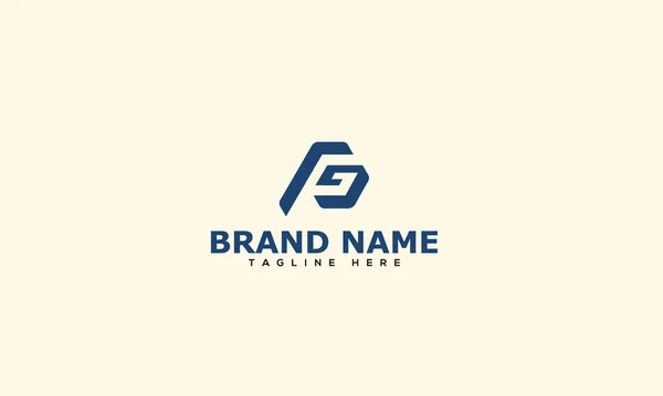 Logo Design Template Vector Graphic Branding Element — Stockvector