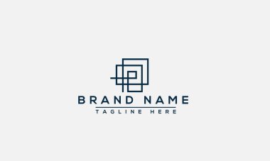 P Logo Design Template Vector Graphic Branding Element.