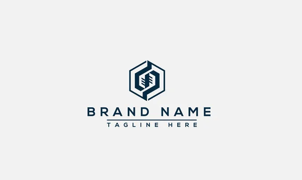 Logo Design Template Vector Graphic Branding Element — Archivo Imágenes Vectoriales