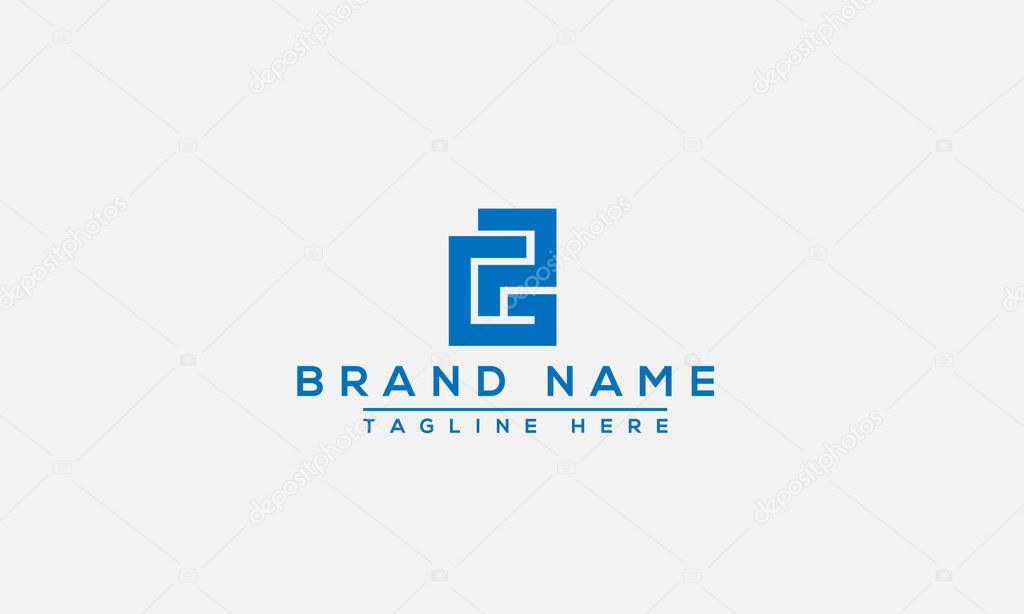 GP Logo Design Template Vector Graphic Branding Element.