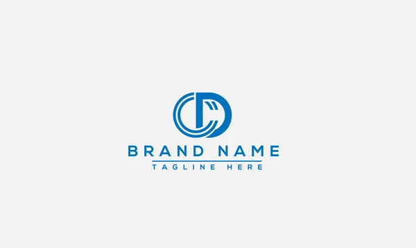 Logo Design Template Vector Graphic Branding Element - Stok Vektor