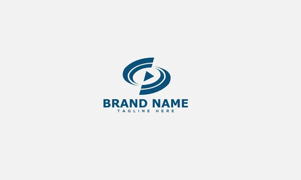 Logo Design Template Vector Graphic Branding Element — Vettoriale Stock