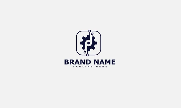 Logo Design Template Vector Elemento Branding Gráfico —  Vetores de Stock
