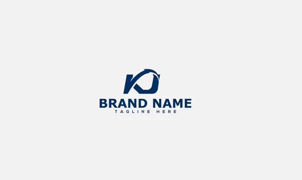 Logo Design Template Vector Graphic Branding Element — Archivo Imágenes Vectoriales