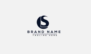 LS Logo Design Template Vector Graphic Branding Element.