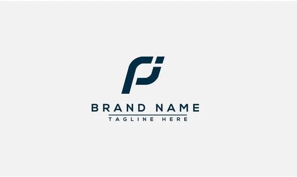 Logo Design Template Vector Graphic Branding Element — 스톡 벡터