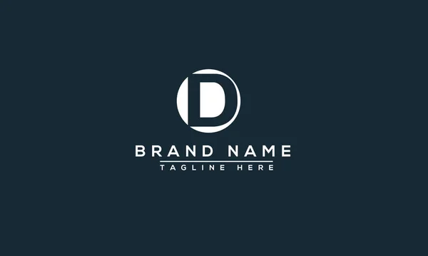 Logo Design Template Vector Graphic Branding Element — Vettoriale Stock