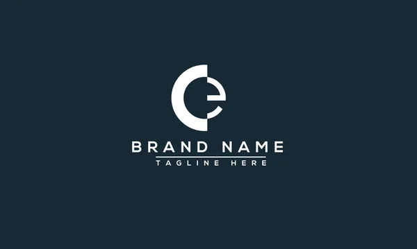 Logo Design Template Vektor Graphic Branding Element — Stockvektor