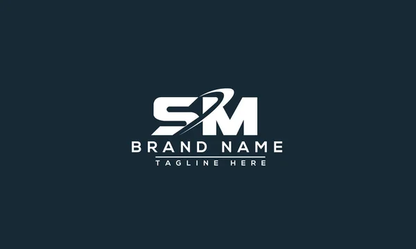 Logotypen Design Mall Vector Graphic Branding Element — Stock vektor