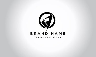 R Logo Design Template Vector Graphic Branding Element.