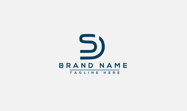 Logo Design Template Vector Elemento Branding Gráfico — Vetor de Stock