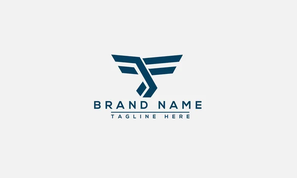 Logo Design Template Vector Graphic Branding Element — Vettoriale Stock