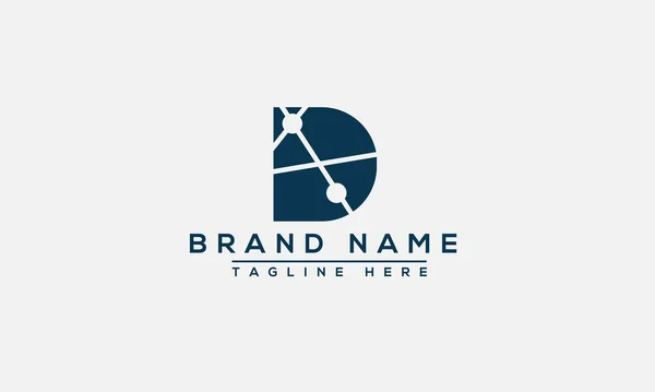 Logo Design Template Vector Graphic Branding Element - Stok Vektor