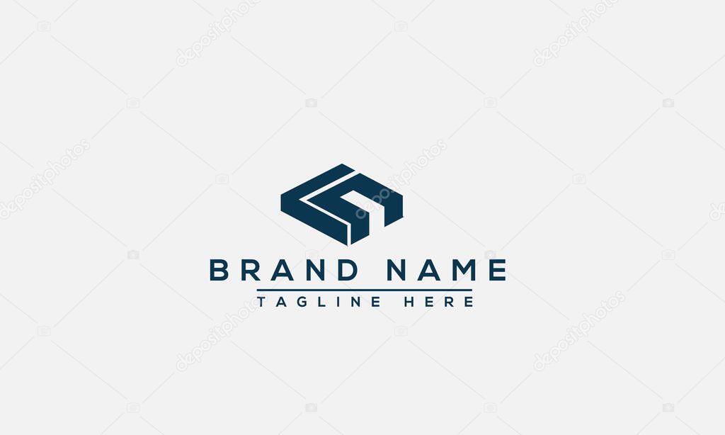 CL, LC Logo Design Template Vector Graphic Branding Element.