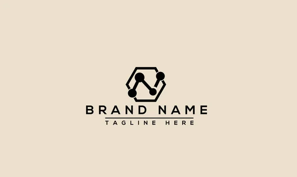 Logo Design Template Vector Graphic Branding Element — стоковый вектор