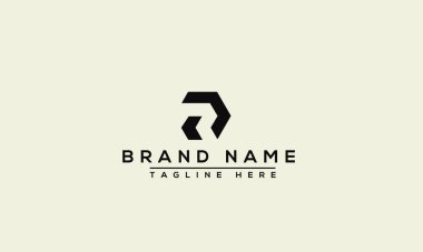R Logo Design Template Vector Graphic Branding Element.