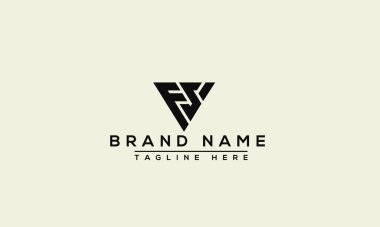 FS Logo Design Template Vector Graphic Branding Element.