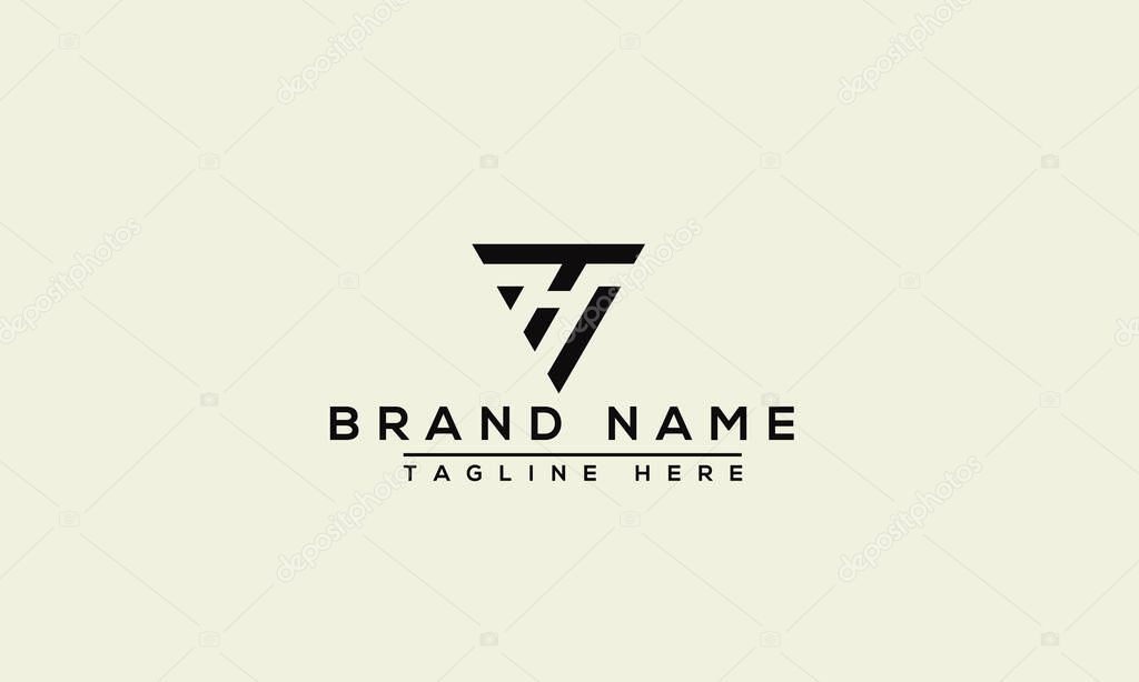HT Logo Design Template Vector Graphic Branding Element.