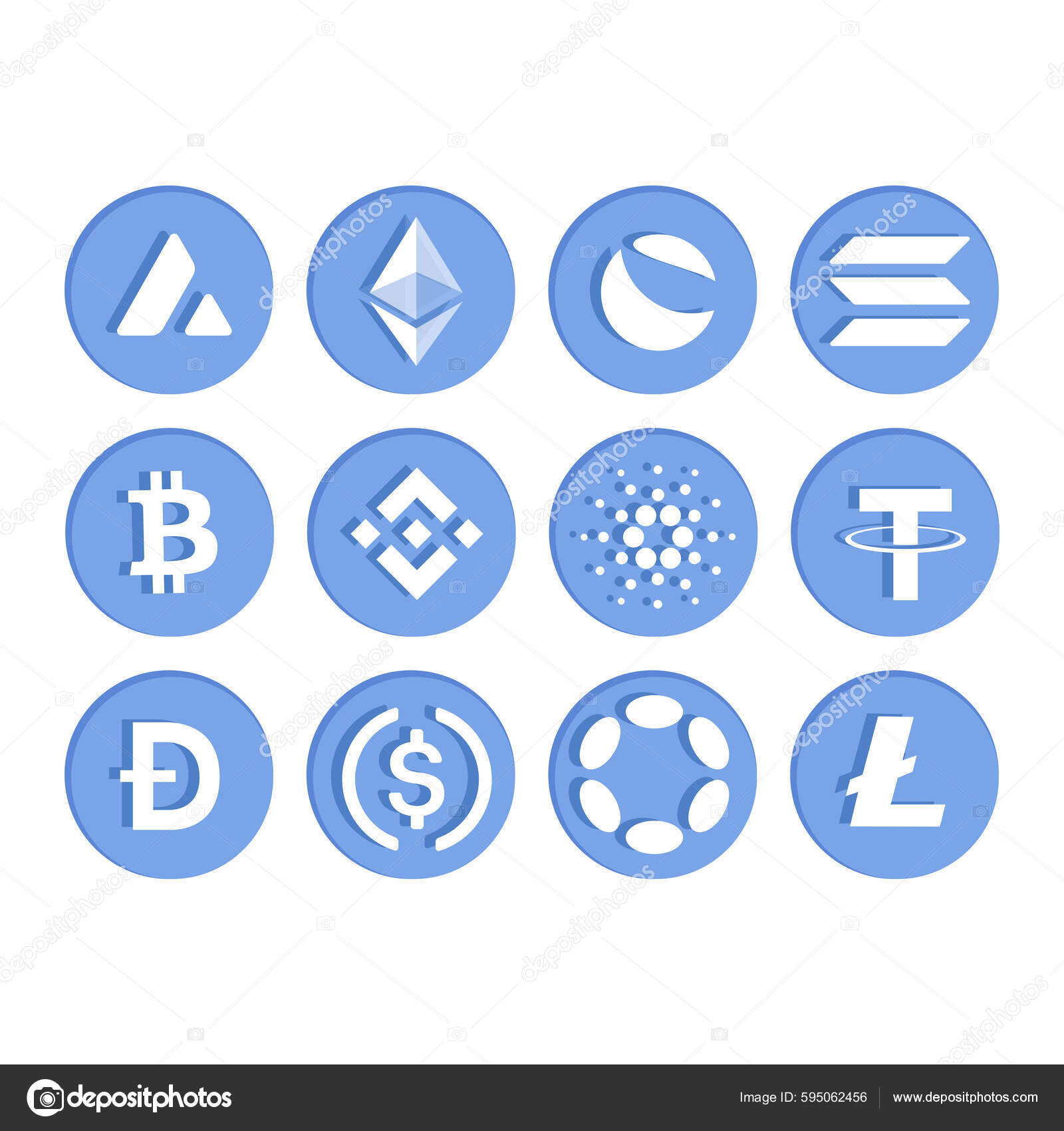 Cardano logo Vector Images | DepositPhotos