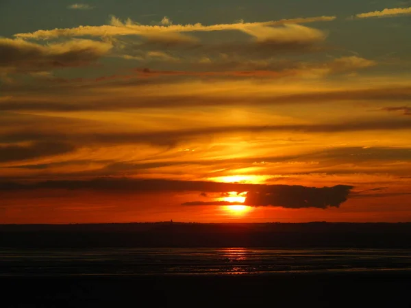 United Kingdom ,Bristol Channel, Sunset