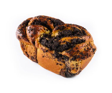 Haşhaş tohumlu ev yapımı tatlı ekmek.