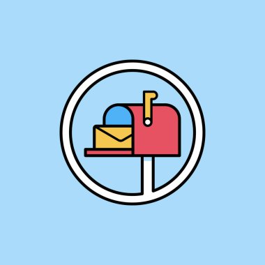 Vector Message or Mailbox Icon