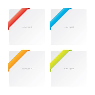 Renkli Köşe Kurdeleleri