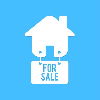 Satılık Vektör Evi Çizimi