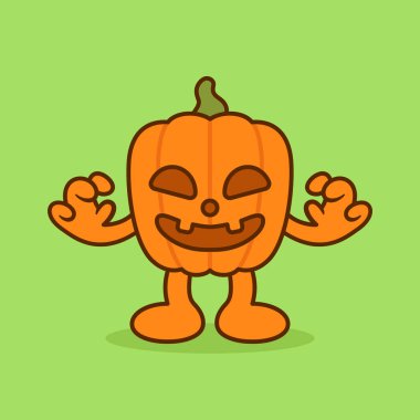 Tatlı Jack o Fener Balkabağı Karakteri