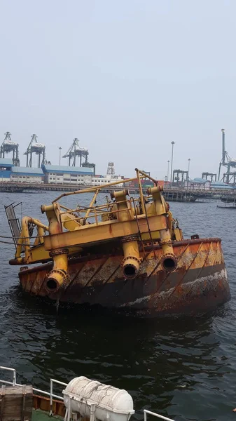 Refurbish Spm Single Point Mooring Sukowati Field East Java Indonesia — Stock Fotó