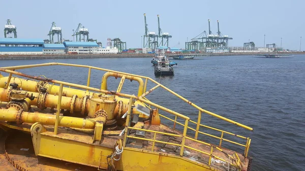 Refurbish Spm Single Point Mooring Sukowati Field East Java Indonesia — Fotografia de Stock