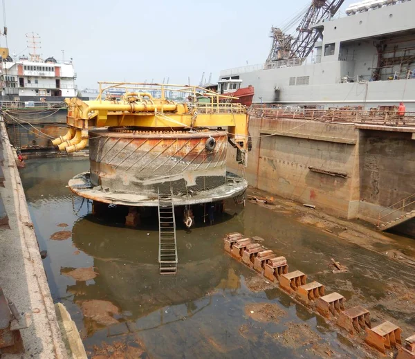 Refurbish Spm Single Point Mooring Sukowati Field East Java Indonesia — 스톡 사진