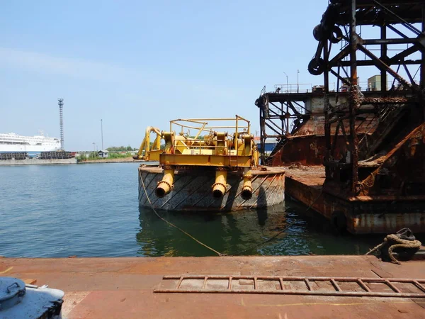 Refurbish Spm Single Point Mooring Sukowati Field East Java Indonesia — Foto de Stock