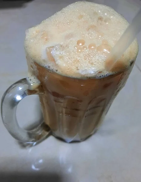 Pull Tea Aceh Culinary Aceh Caffe Pangkalan Susu — стоковое фото