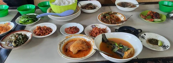 Padang Sidimpuan Culinary Delicious Food — Stok Foto