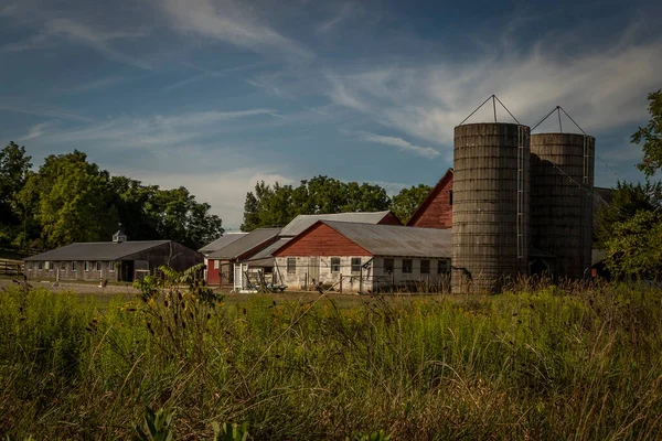 Working Farm Rural New Jersey — Zdjęcie stockowe