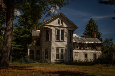 Ironmaster's House circa 1760 at Waterloo Village along the Morris Canal in New Jersey
