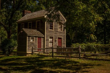 Jake's House at Waterloo Historical Village along the Morris Canal in New Jersey