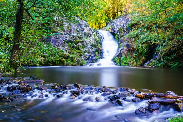 Waterfall Le Saut du Gouloux Morvan France