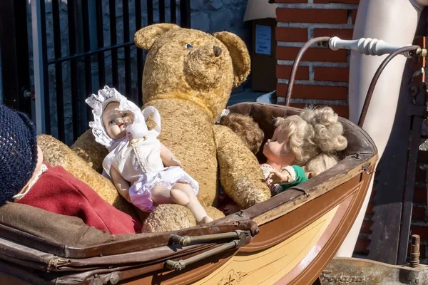Still life flea market Temploux Belgium