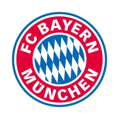 Bayern fc icon logo sign symbol emblem example round black yellow circle vector element template