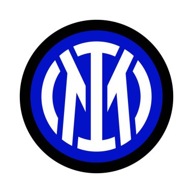 International Nerazzurri Italia Serie A league Inter Milan Football Club logo icon Lombardy Internazionale Milano symbol sign badge emblem vector template art design black blue white colour