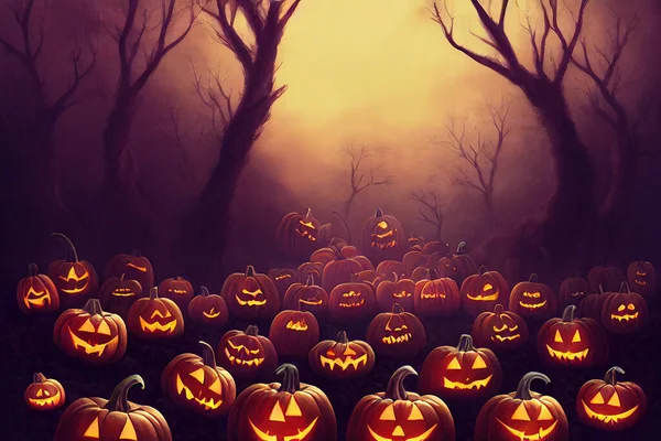 Halloween spooky creepy background